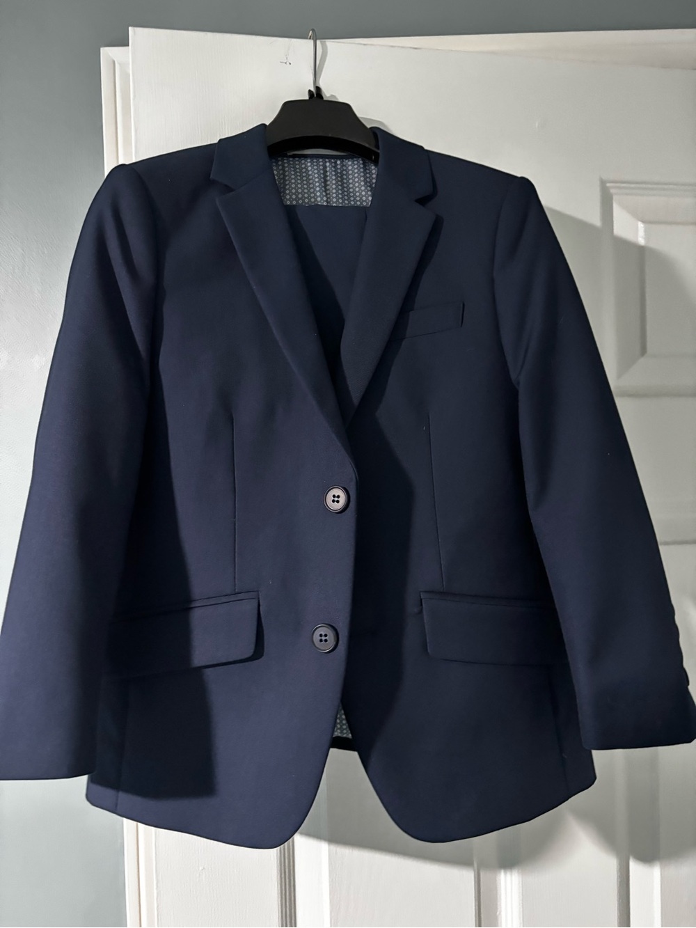 Classic Navy Blazer for Boys - Slim Fit